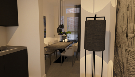 luxe,appartement,3d