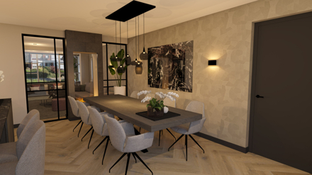 hotel,chique,woning,particulier,ontwerp,realisatie