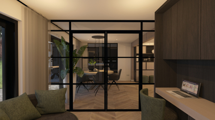 particulier,woonhuis,3d,interieur