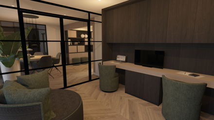 particulier,woonhuis,3d,interieur