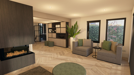 particulier,woonhuis,3d,interieur
