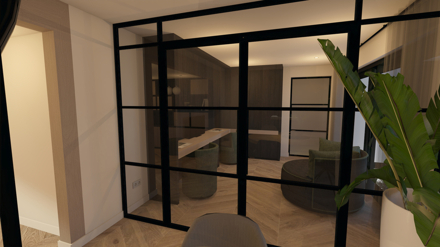 particulier,woonhuis,3d,interieur
