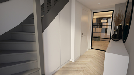 particulier,woonhuis,3d,interieur