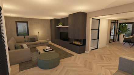 particulier,woonhuis,3d,interieur