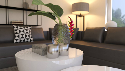 luxe,woonkamer,3d,visual