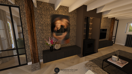 woonboerderij,hotel,chique,3d,ontwerp,interieur