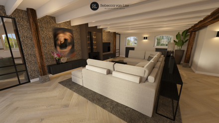 woonboerderij,hotel,chique,3d,ontwerp,interieur