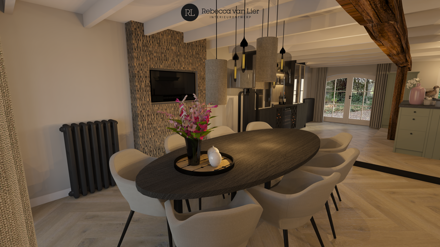 woonboerderij,hotel,chique,3d,ontwerp,interieur