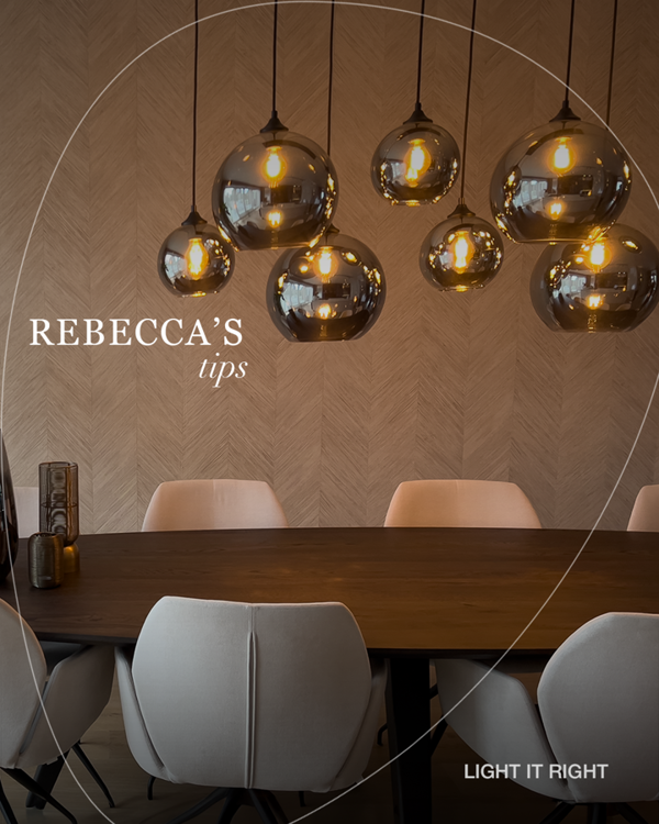 Rebecca’s Verlichtingtips