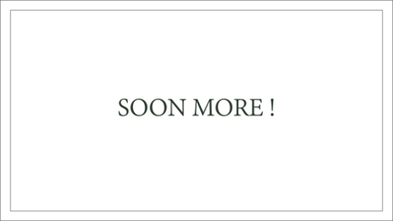 soon more projects