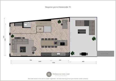 particulier,woonhuis,luxe,3d,interieur,plattegrond,raamsdonksveer