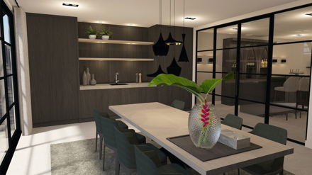 particulier,woonhuis,luxe,3d,interieur,plattegrond,raamsdonksveer