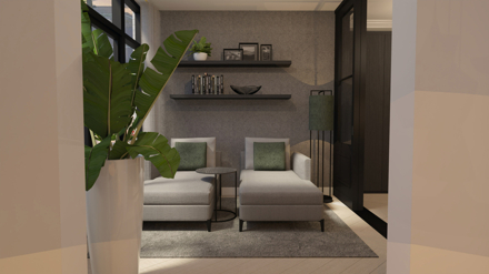 modern,klassiek,woonhuis,3d,interieur