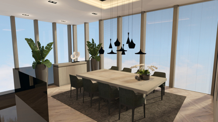showroom,ontwerp,villa,3d,interieur,RMR