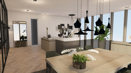 showroom,ontwerp,villa,3d,interieur,RMR