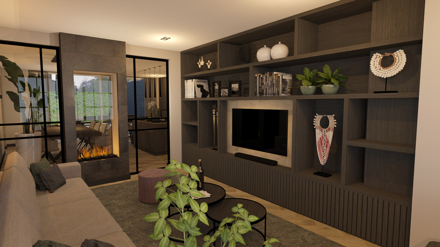 particulier,woonhuis,3d,interieur