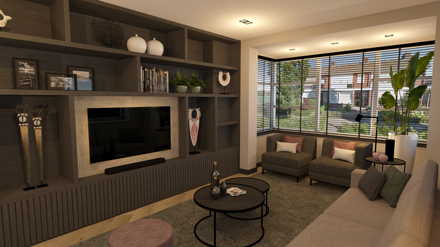 particulier,woonhuis,3d,interieur