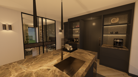 luxe,villa,hotel,chique,interieur,3d,visual