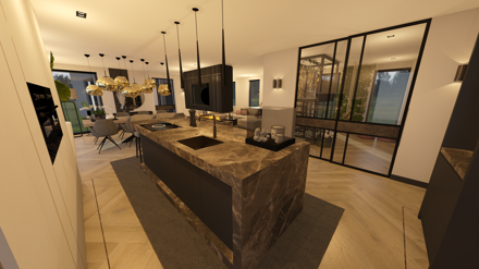 luxe,villa,hotel,chique,interieur,3d,visual