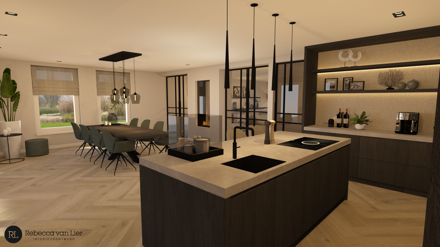 luxe,interieur,hotel,chique,villa,3D,visual