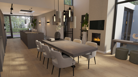 luxe,bungalow,hotel,chique,ontwerp