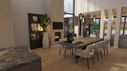 luxe,bungalow,hotel,chique,ontwerp