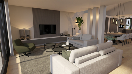 luxe,bungalow,hotel,chique,ontwerp