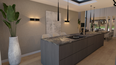 luxe,bungalow,hotel,chique,ontwerp