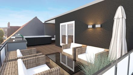 luxe,loft,3d,visual
