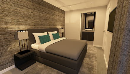 luxe,appartement,3d,visual