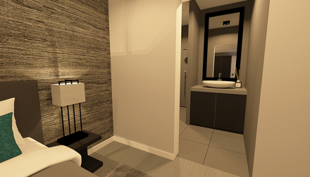 luxe,appartement,3d,visual
