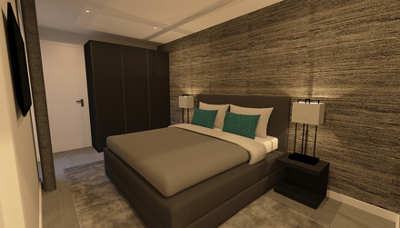 luxe,appartement,3d,visual