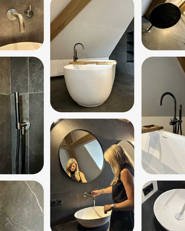 Ruime Luxe Badkamer Met Karakter